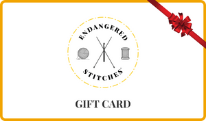 Endangered Stitches gift card