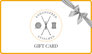 Endangered Stitches gift card