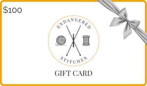 Endangered Stitches gift card